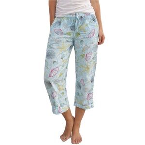 Fresh Produce Seashell Print Lounge Pants Small
